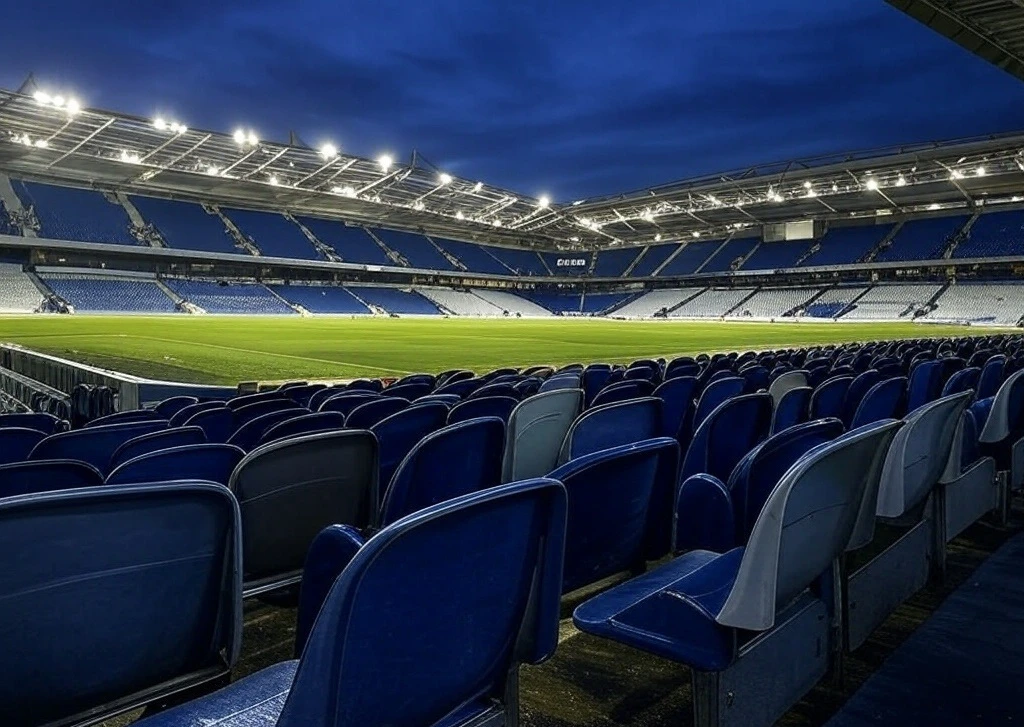 Amex stadium asientos vacíos