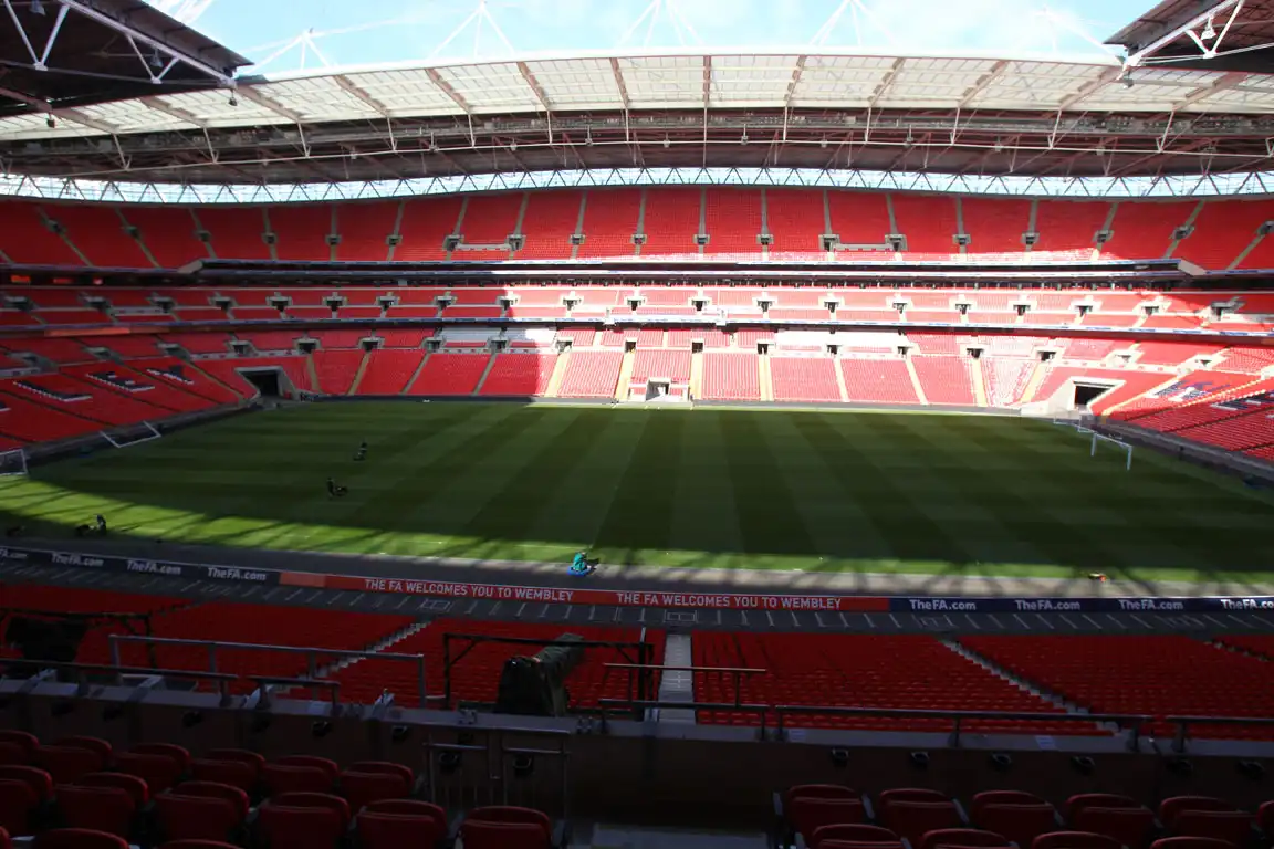 View from the South Stand middle tier Block-226