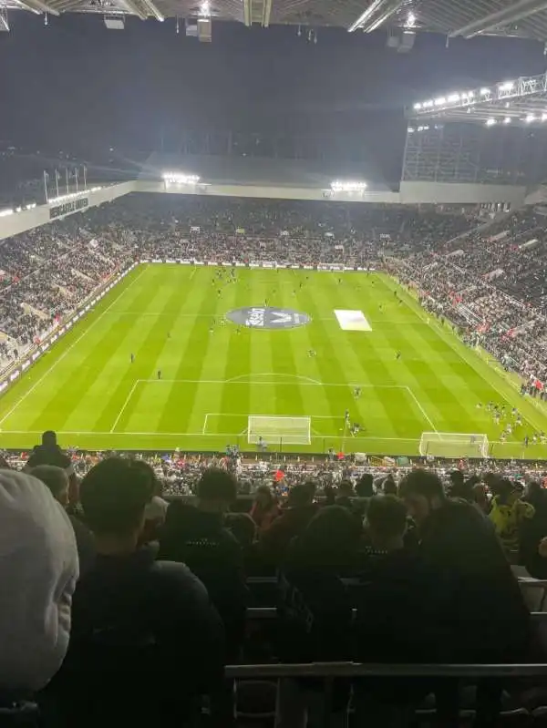 Vista Leazes Stand Superior St. James’ Park