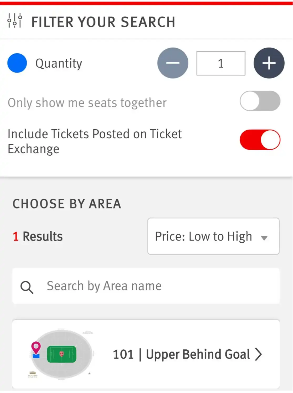 captura pantalla de filtros