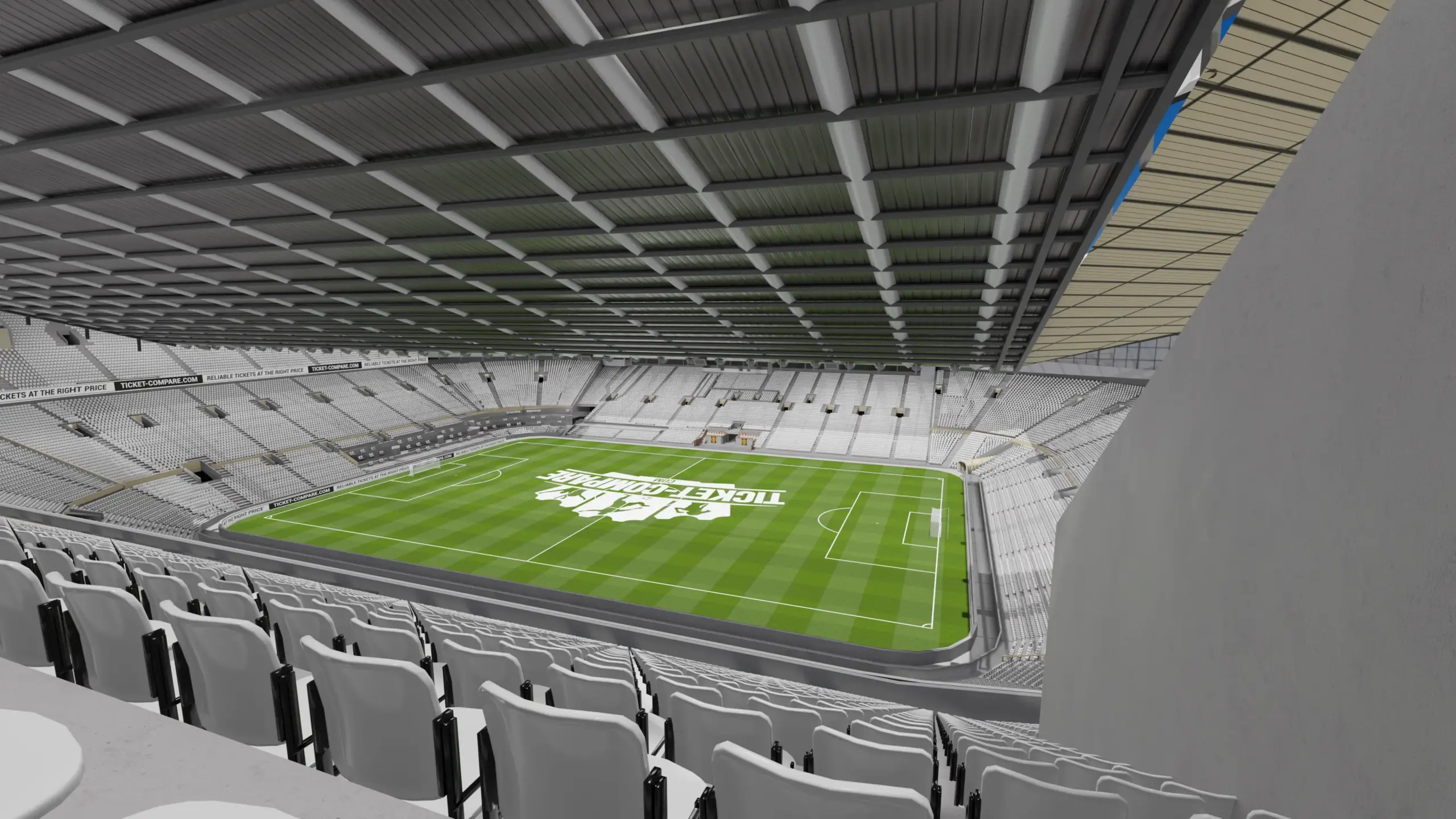 Ilustración Hospitality Old Trafford (Bloque n3408)