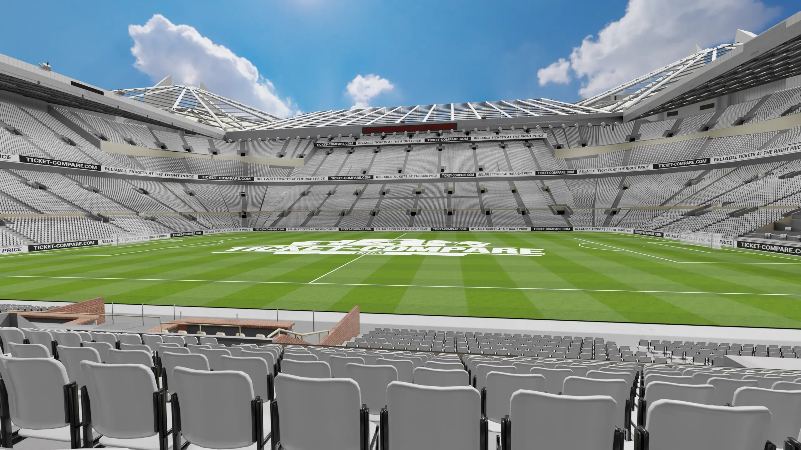 Ilustración Hospitality Old Trafford (Bloque s125)