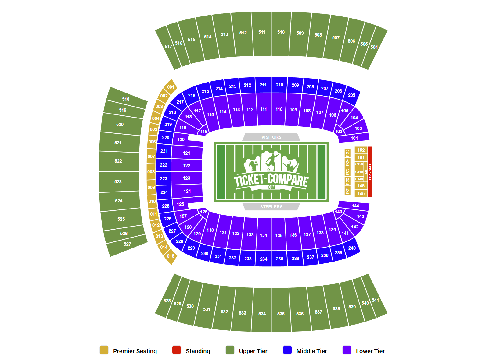 Acrisure Stadium Seating Chart