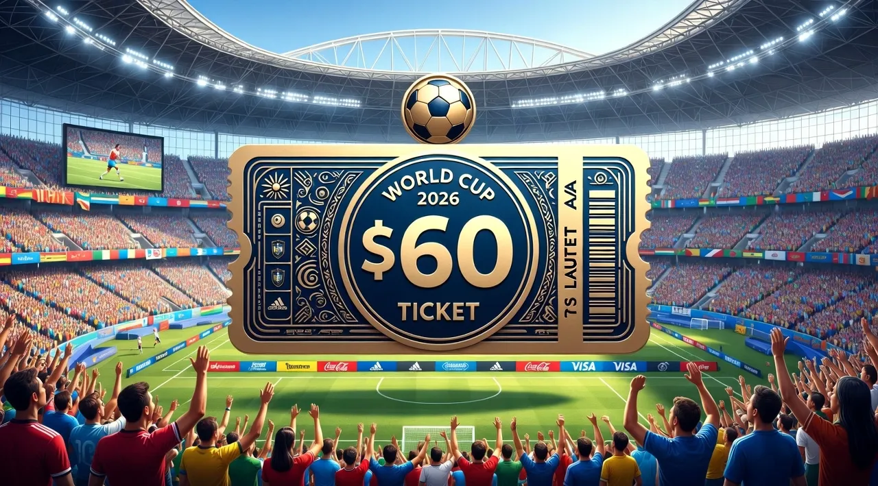 Cómo Conseguir Entradas de $60 para el Mundial 2026 background image