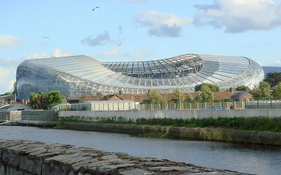 Mejores asientos en el Aviva Stadium (Dublín)