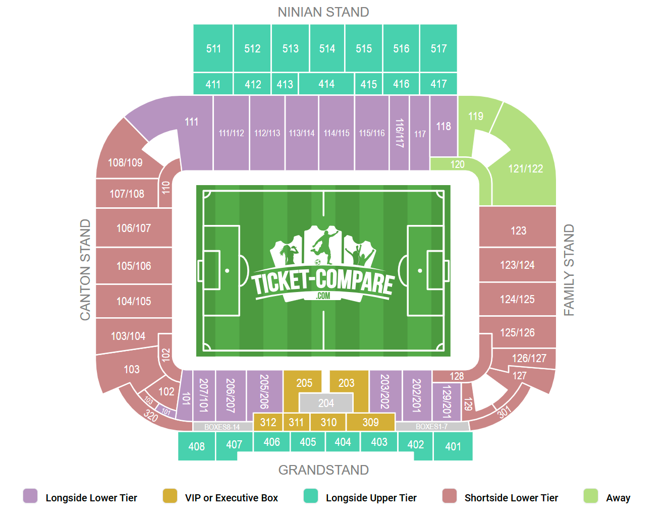 Cardiff City Stadium Seating Plan