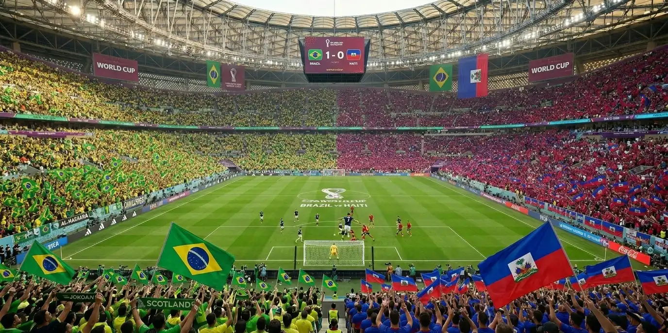 Cómo comprar entradas Brasil vs Haití Mundial 2026 background image