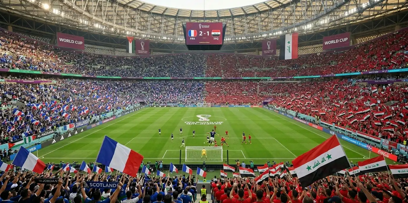 Cómo comprar entradas Francia vs Irak Mundial 2026 background image
