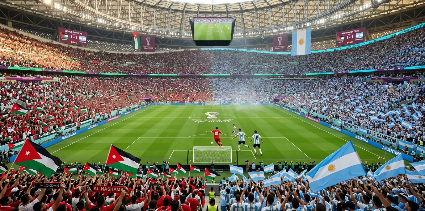 Cómo comprar entradas Jordan vs Argentina para el Mundial 2026 background image