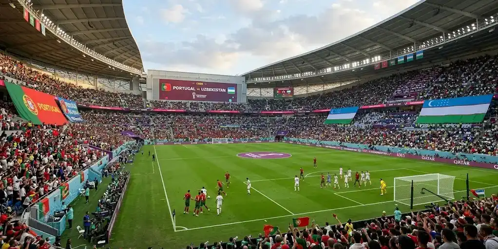 Cómo comprar entradas Portugal vs Uzbekistán Mundial 2026 background image