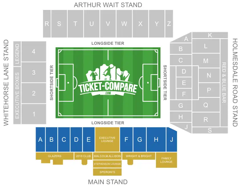 Plano Selhurst Park Main Stand