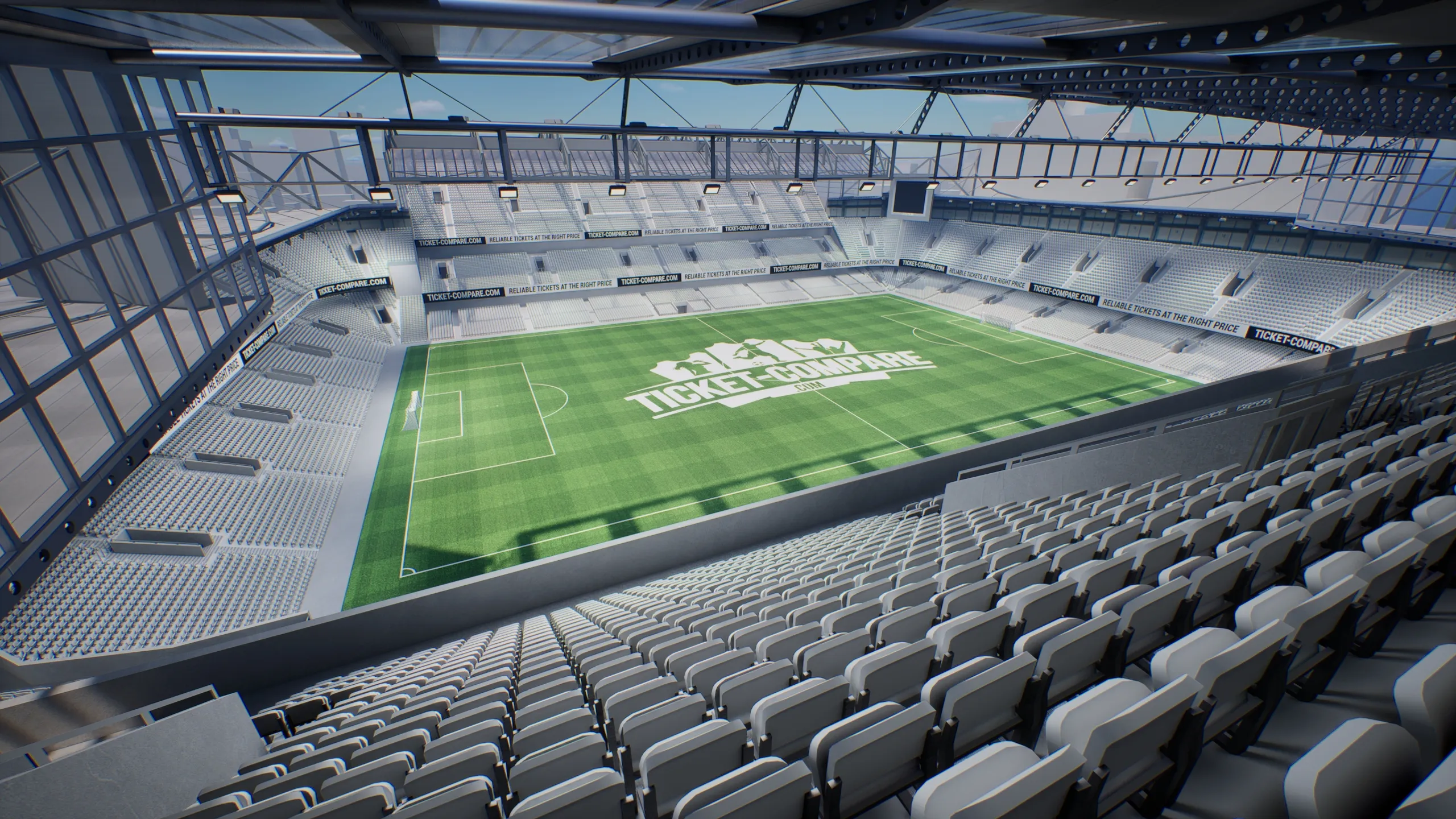 Vista Stamford Bridge desde bloque WU8(Render)