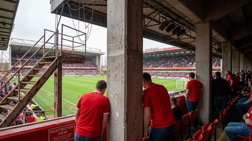 El peor lugar para sentarse en el City Ground background image