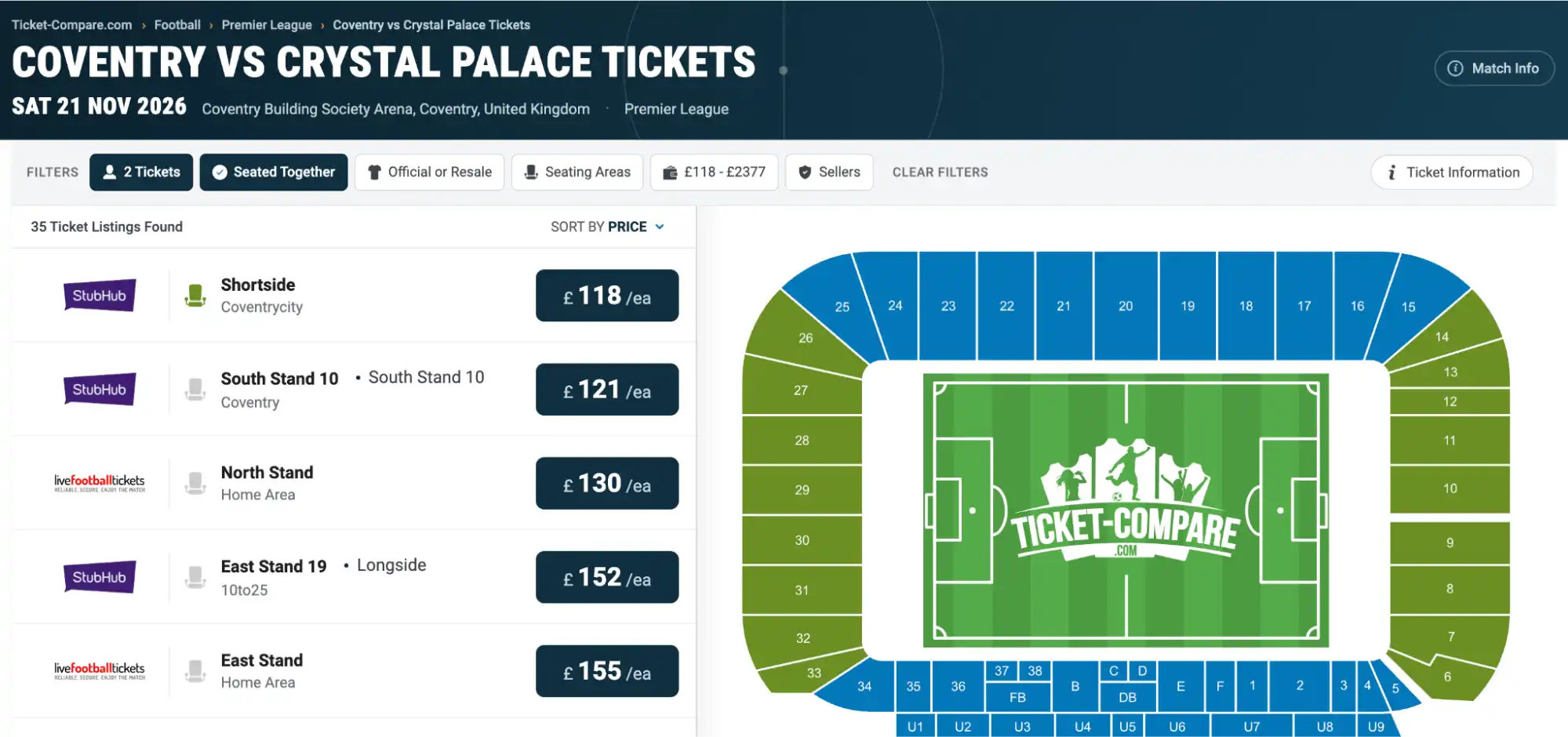 captura de pantalla entradacoventry crystal palace